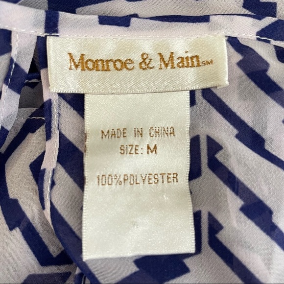 Monroe & Main Open Back Blouse - Picture 5 of 5